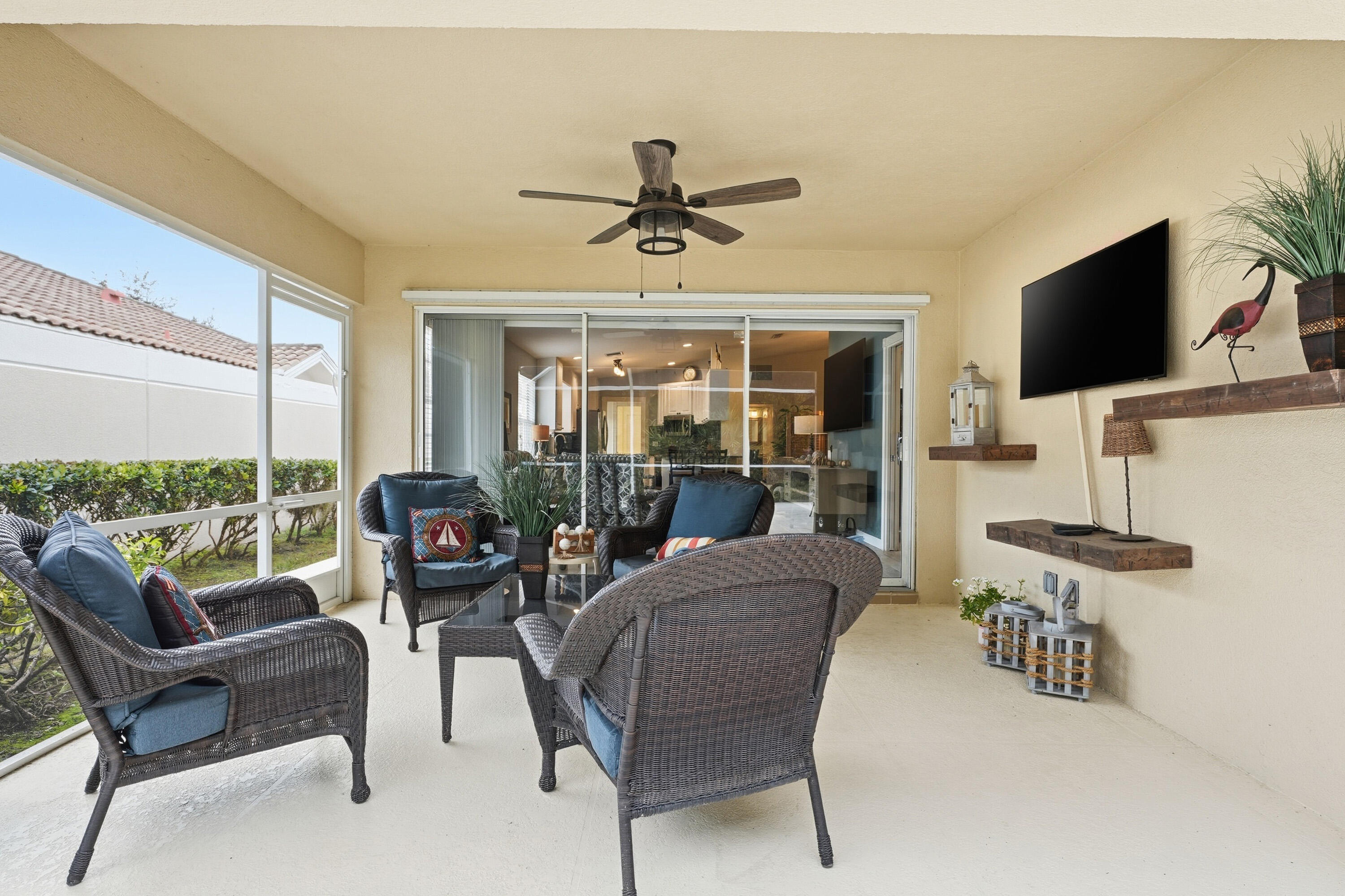 1019 Southwest Tamarrow Place Stuart, FL 34997 - Photo 17 of 34 Covered Porch