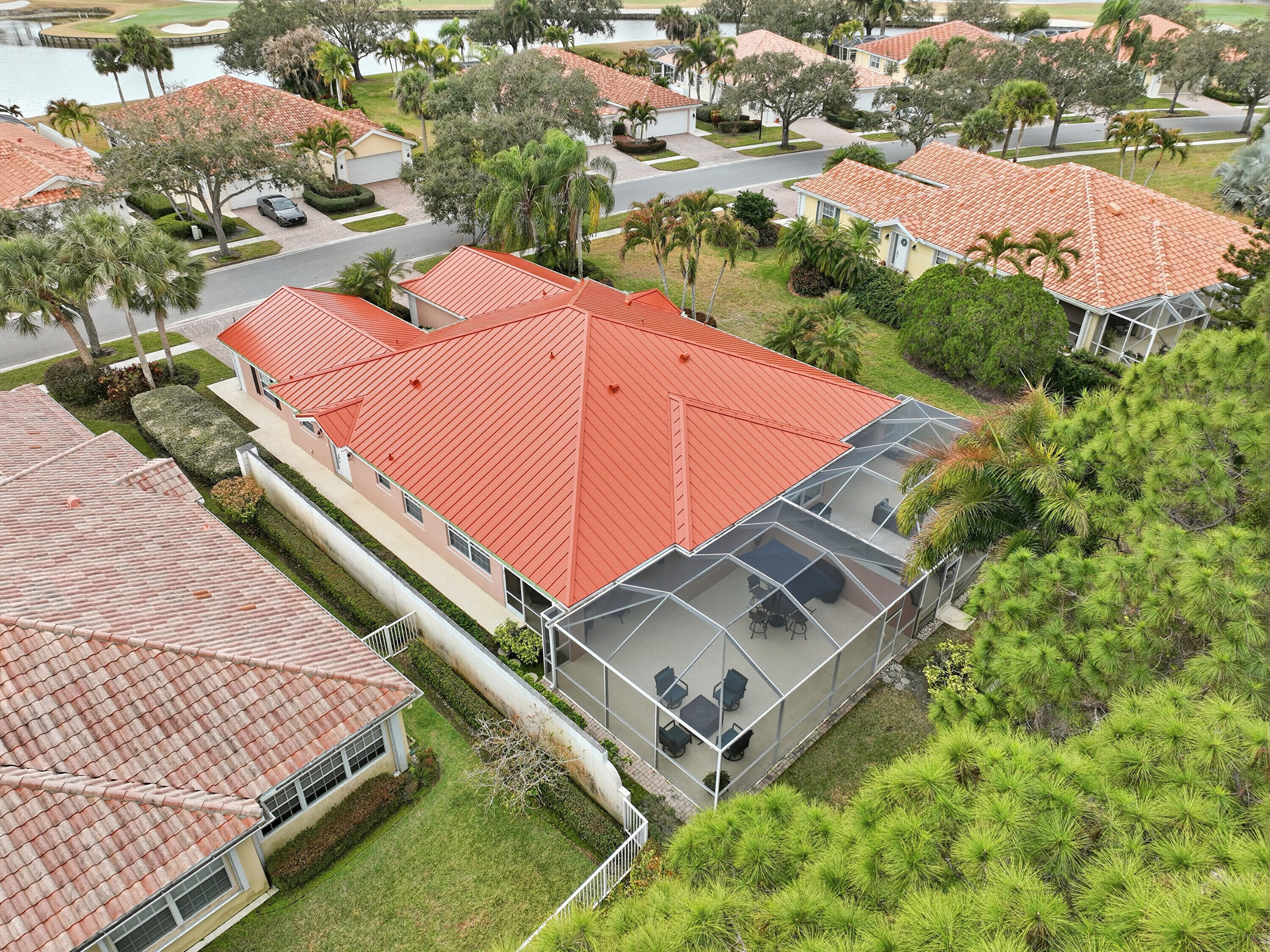 1019 Southwest Tamarrow Place Stuart, FL 34997 - Photo 31 of 34 Screen Enclosure