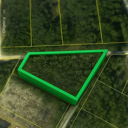 a view of a backyard with a garden