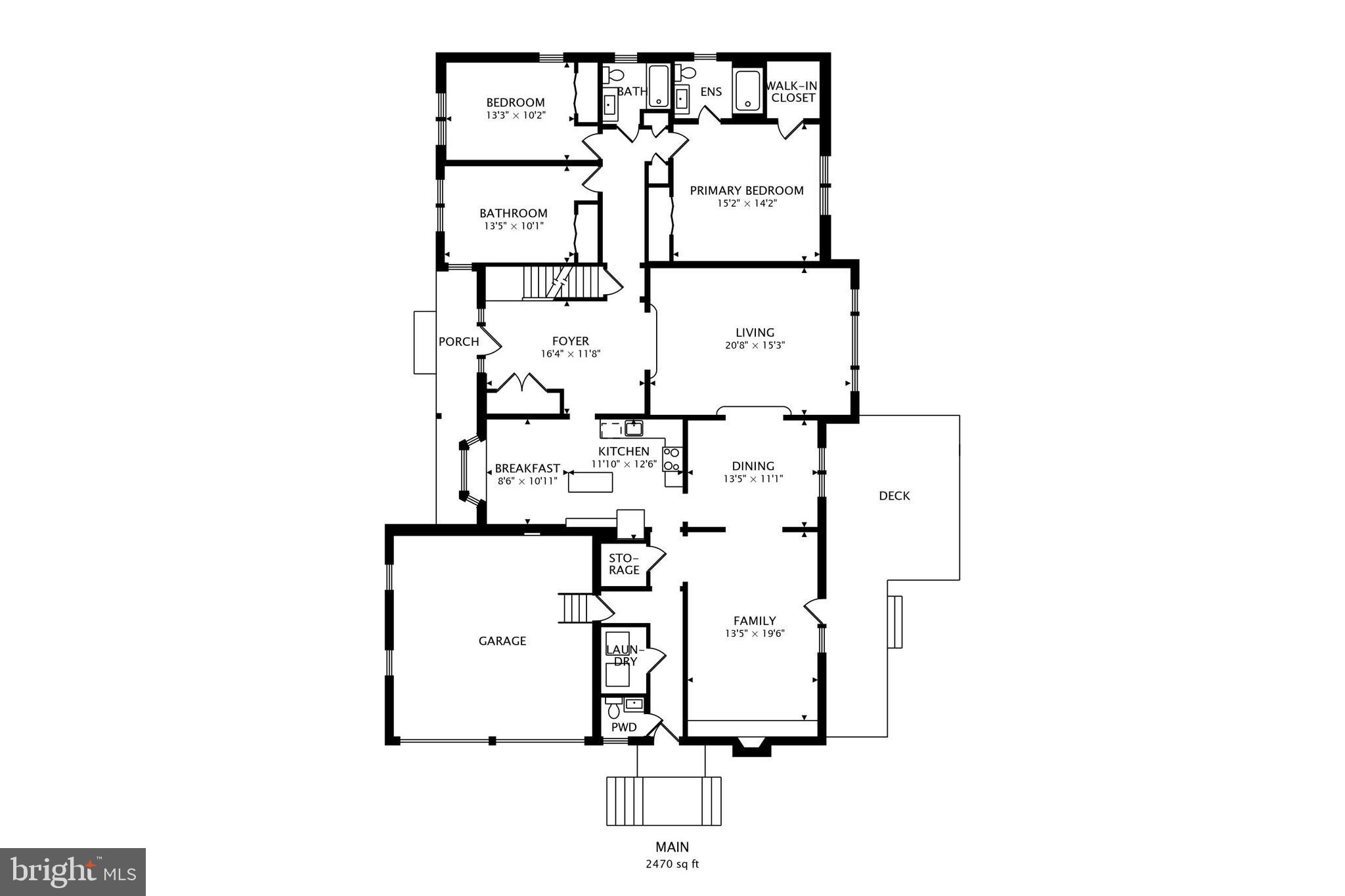 3240 Juniper Lane Huntingtown, MD 20639 - Photo 46 of 48 Floor Plan - Main Level