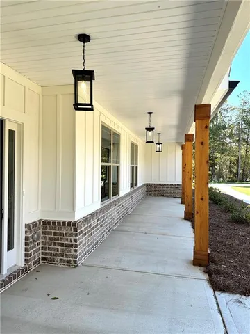 a view of a house with a street