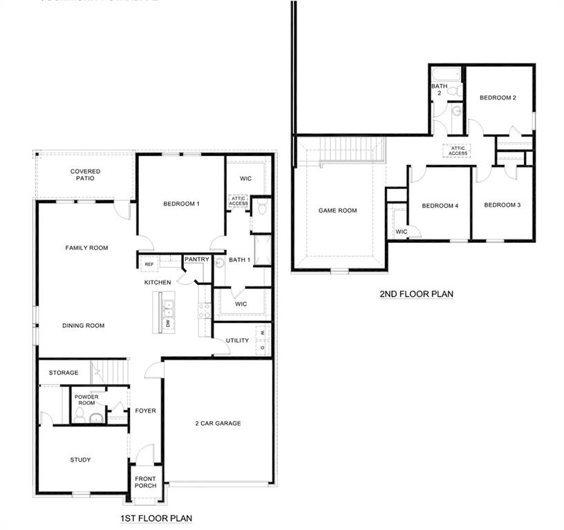 636 Dunham Road Nevada, TX 75173 - Photo 31 of 31 Floor plan