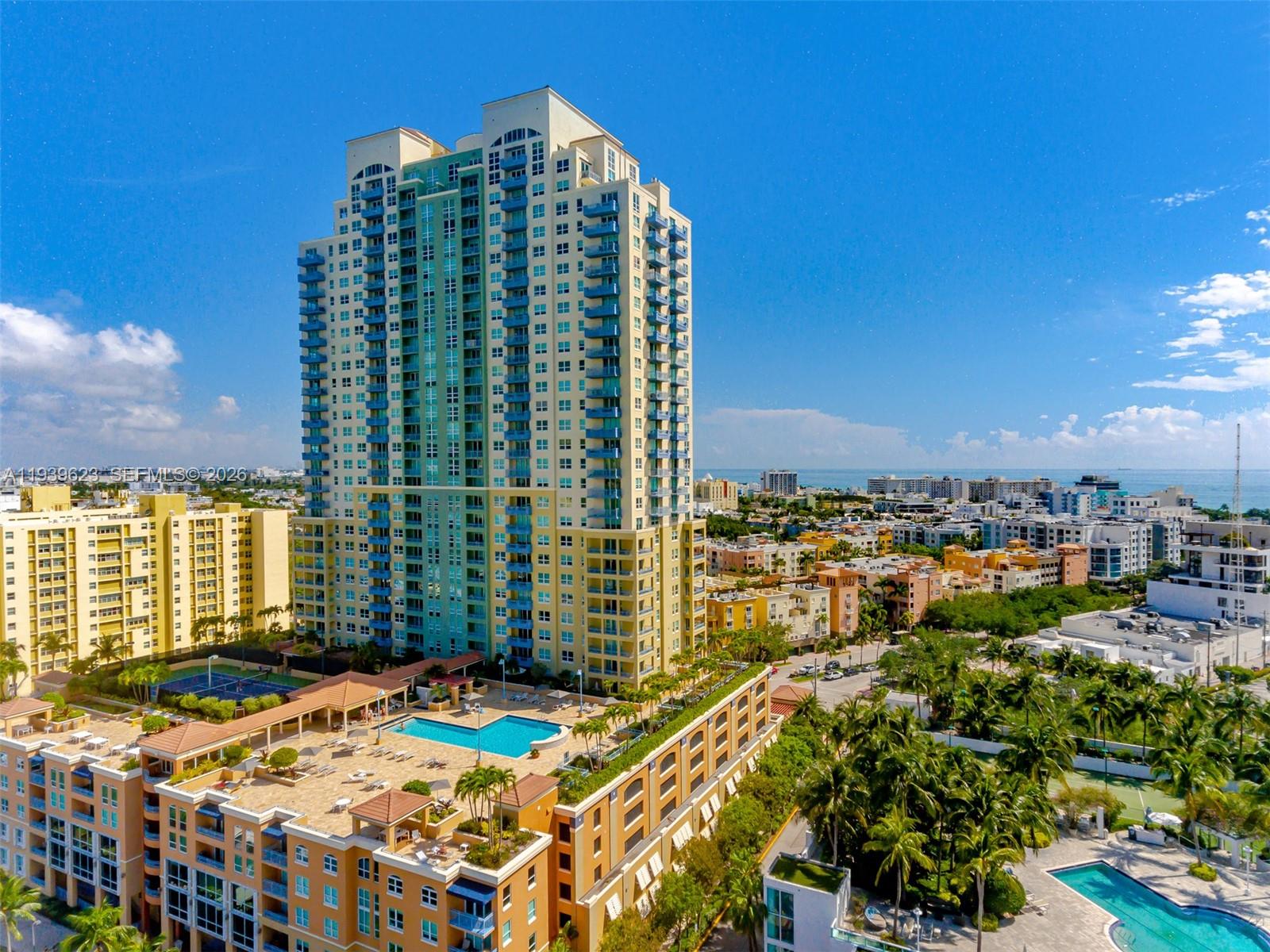 90 Alton Road, Unit 2008 Miami Beach, FL 33139 - Photo 26 of 28 a view of a city with tall buildings