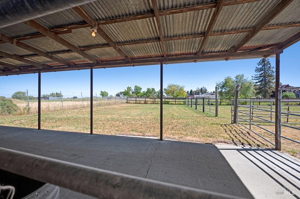 23180 Maffei Road Sonoma, CA 95476 - Photo 60 of 61 Looking to the pasture from the barn.