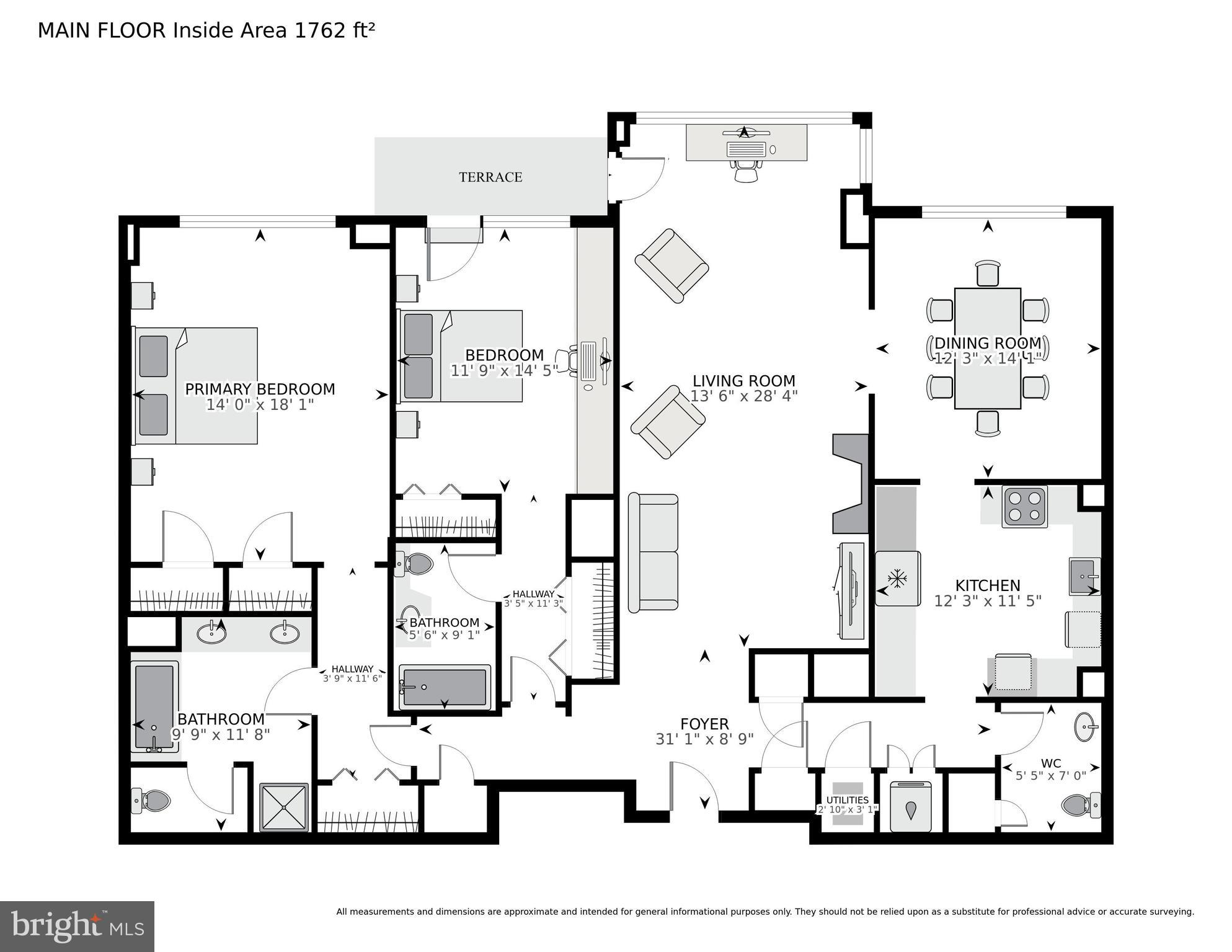 1155 23rd Street Northwest, Unit 5D Washington, DC 20037 - Photo 17 of 17 Floor plan