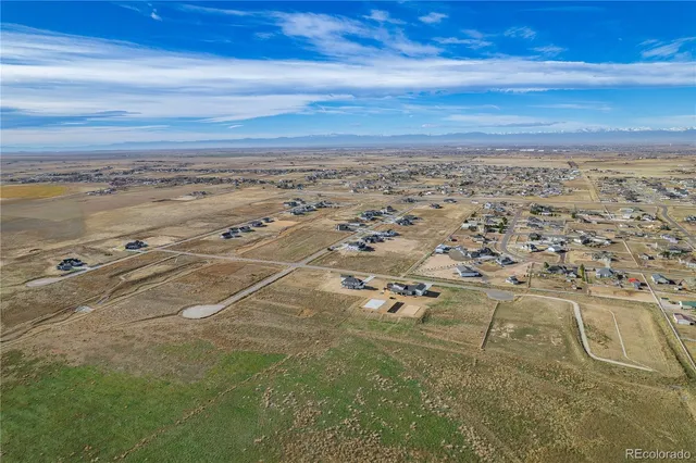 an aerial view of a beach