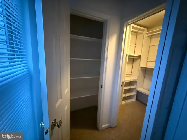 a view of walk in closet