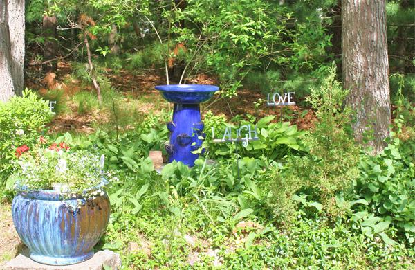 108 Telegraph Road Dennis, MA 02639 - Photo 17 of 19 a view of a fountain in back yard of the tree