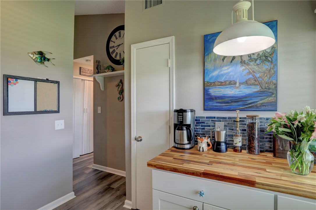 5725 Pelican Pointe Drive, Unit 4 Sebastian, FL 32958 - Photo 18 of 36 a room with view of bathroom and a mirror