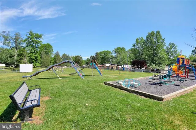 a view of outdoor space with garden