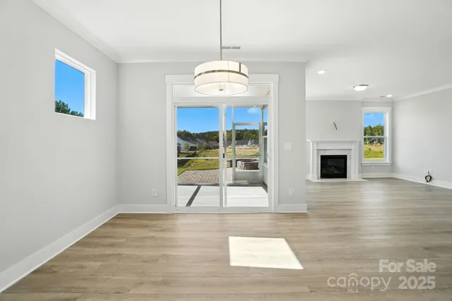 a view of an empty room with window
