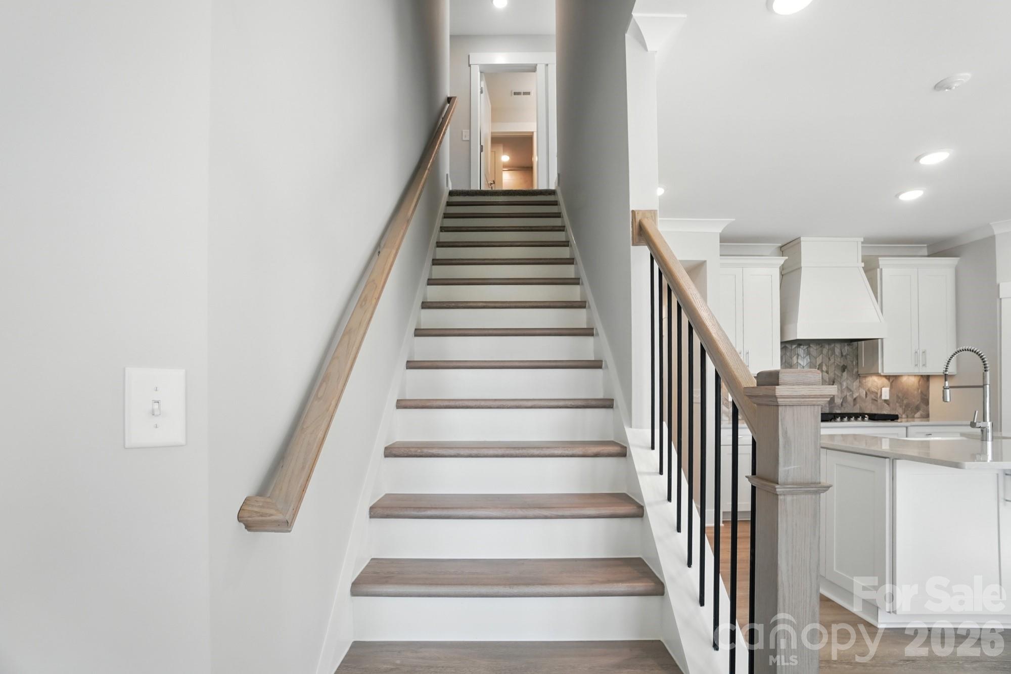2007 Mantle Rdg Drive Indian Trail, NC 28079 - Photo 27 of 48 a view of entryway and hall with wooden floor