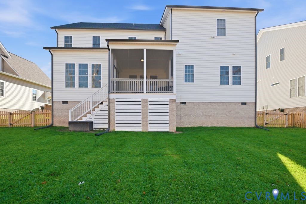 3818 Bellstone Drive Midlothian, VA 23112 - Photo 27 of 35 a view of a house with a yard
