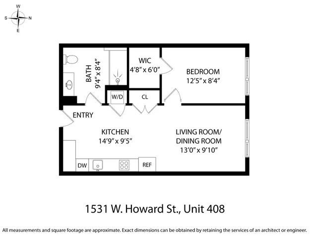 a living room with furniture and a ceiling fan