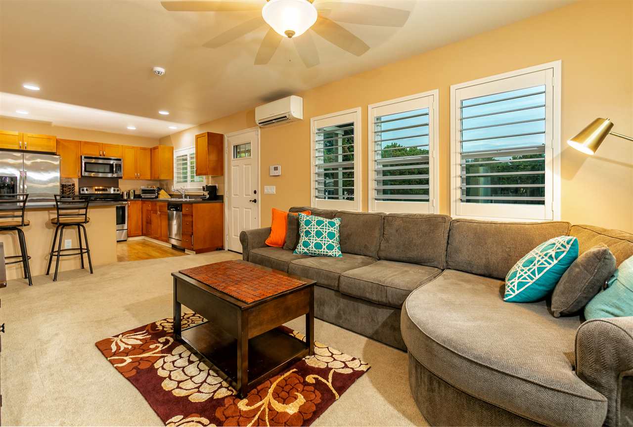 209 Alake Street Kahului, HI 96732 - Photo 6 of 30 a living room with furniture and a large window