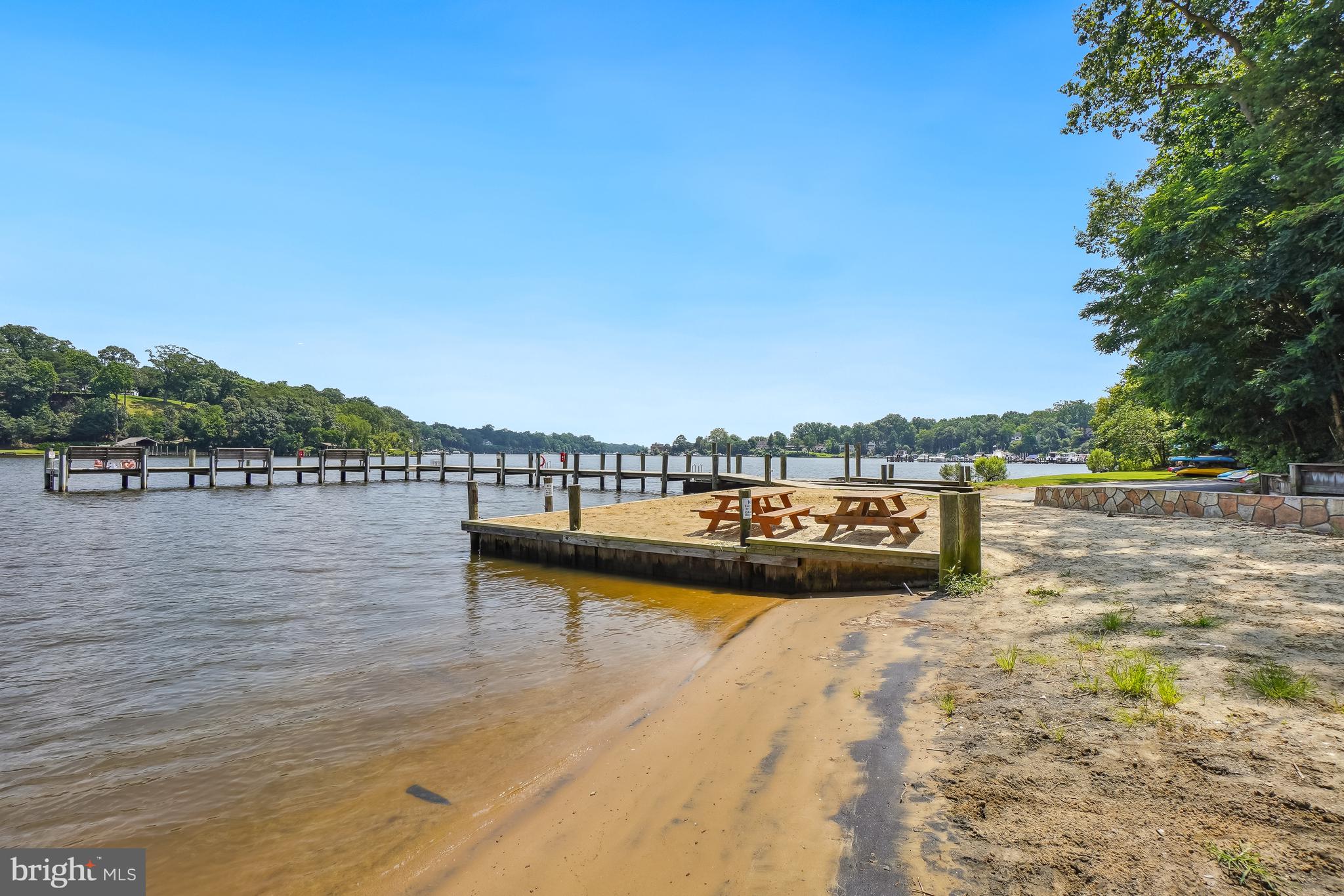 3486 Godspeed Road Davidsonville, MD 21035 - Photo 48 of 52 a view of a lake with houses