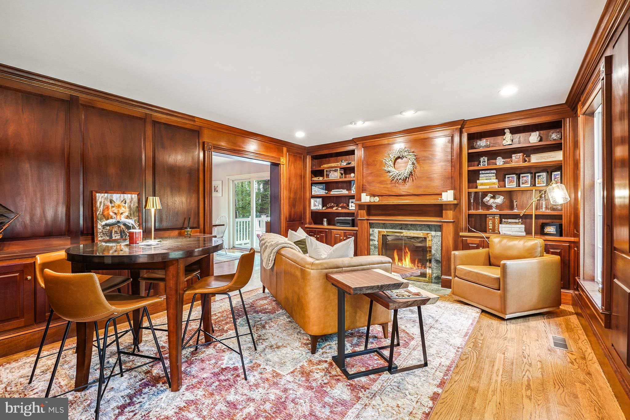 3486 Godspeed Road Davidsonville, MD 21035 - Photo 5 of 48 Living Room with Fireplace