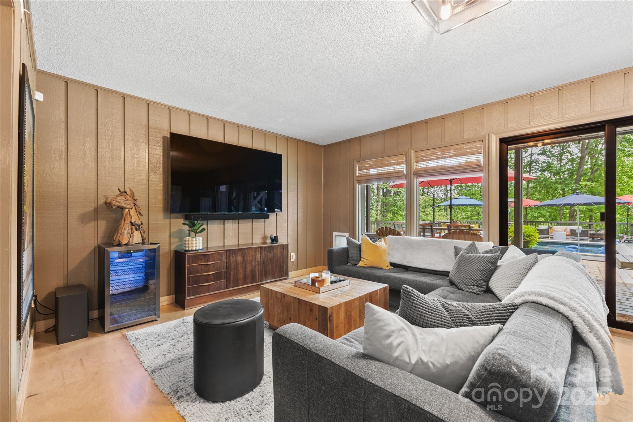4609 Rounding Run Road Charlotte, NC 28277 - Photo 27 of 48 a living room with furniture and a flat screen tv