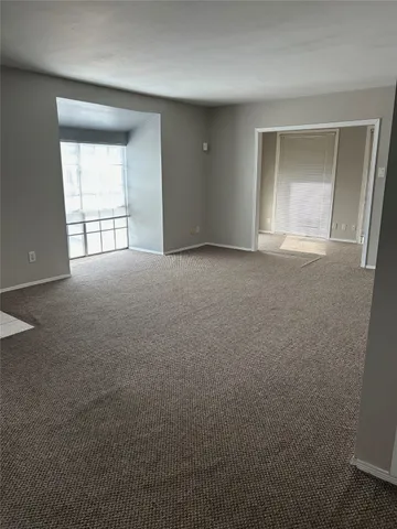 a view of empty room