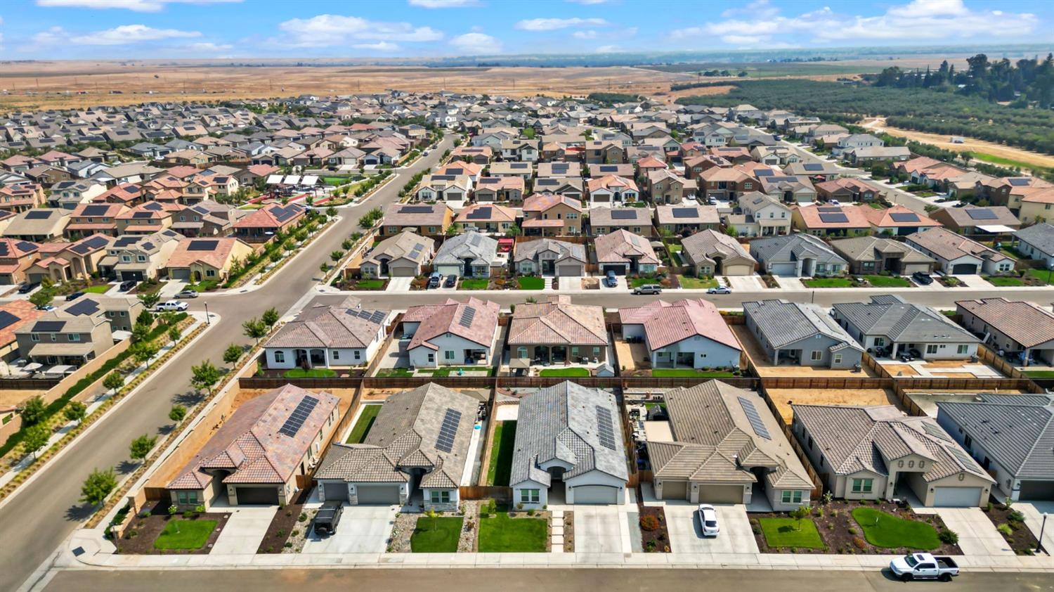 639 Mesa Drive Madera, CA 93636 - Photo 32 of 33 an aerial view of residential building with outdoor space