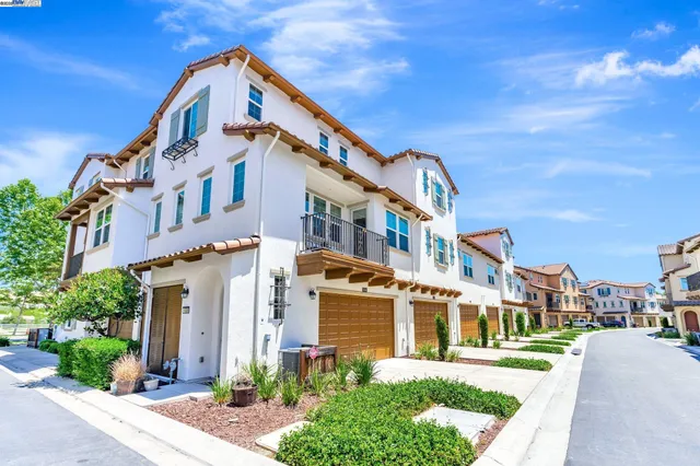 a front view of a building