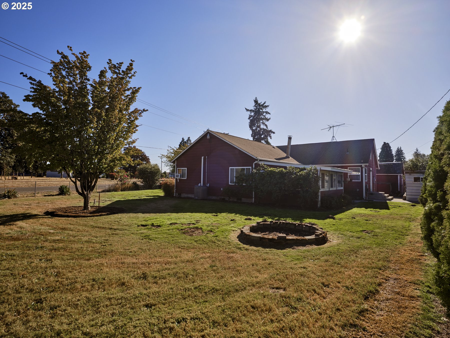 115 Whalen Loop Road Woodland, WA 98674 - Photo 35 of 40 a view of a backyard of the house
