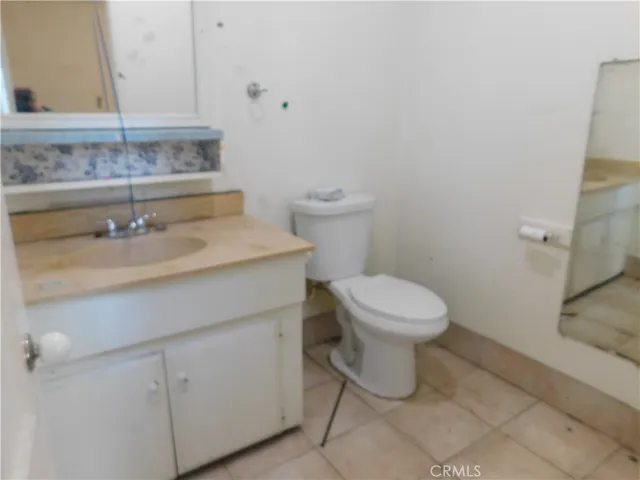 an empty room with toys