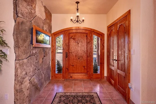 a outdoor space with furniture