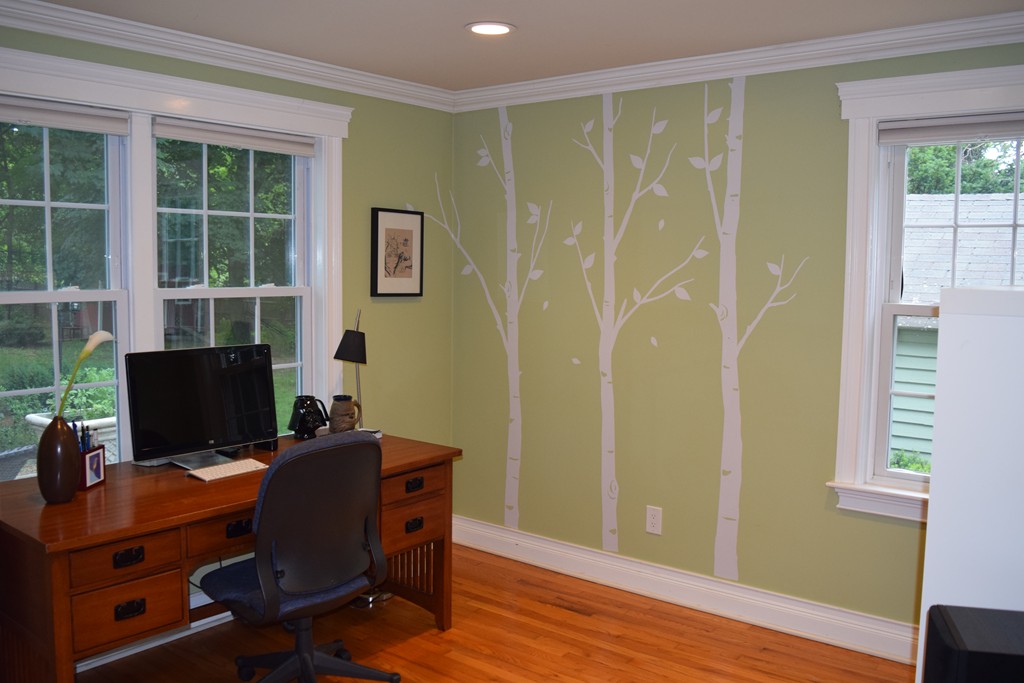 168 Boston Post Road Wayland, MA 01778 - Photo 8 of 22 a view of a workspace with furniture and a window