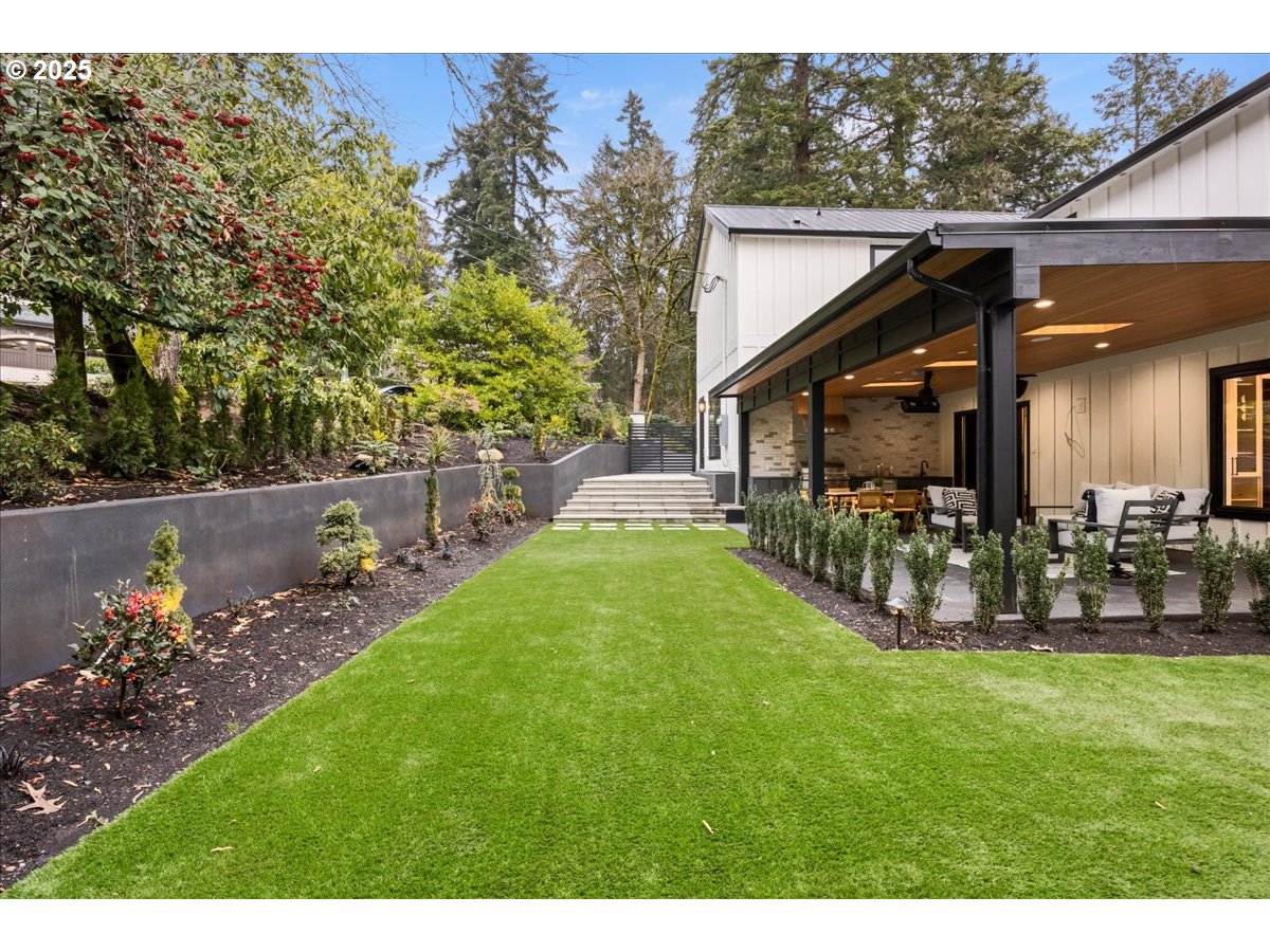 1572 Chandler Road Lake Oswego, OR 97034 - Photo 40 of 47 a view of a porch with a yard