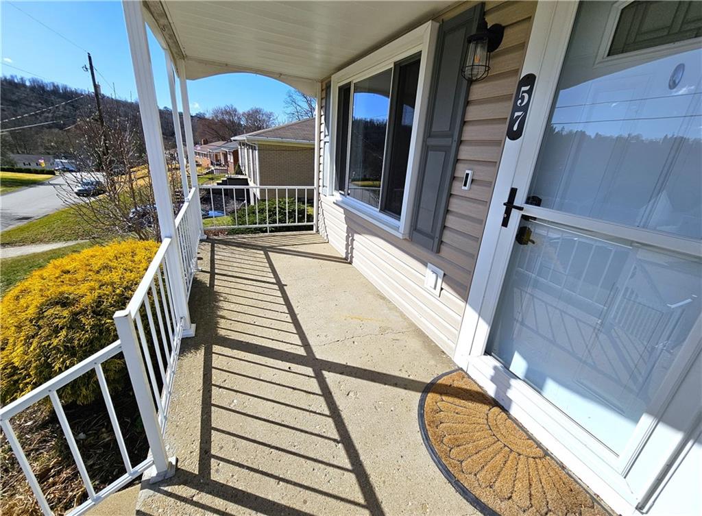 57 Old York Road Washington, PA 15301 - Photo 2 of 25 a view of a balcony with staircase