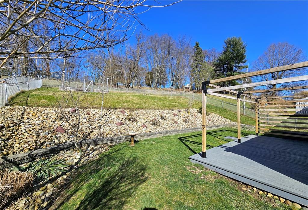 57 Old York Road Washington, PA 15301 - Photo 21 of 25 a view of a backyard with wooden fence