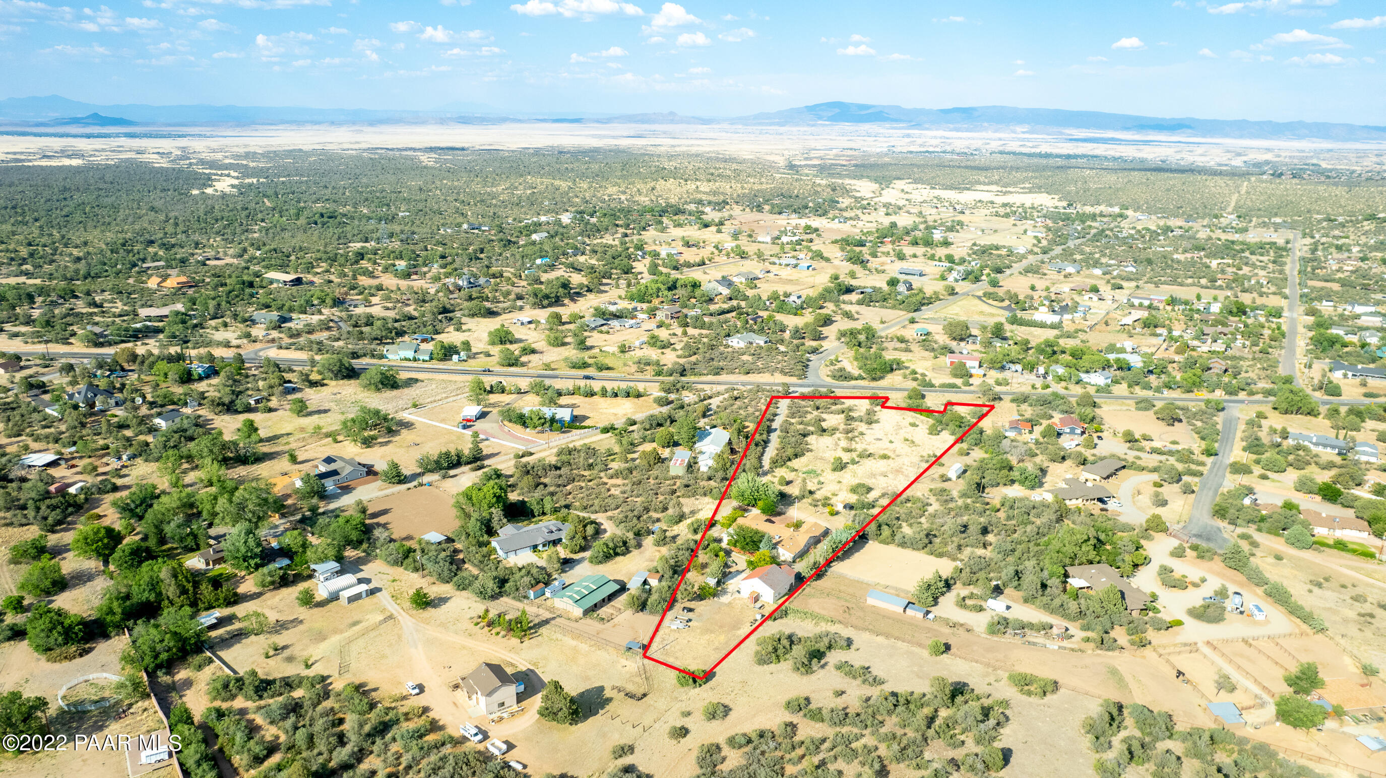 6050 North Williamson Valley Road Prescott, AZ 86305 - Photo 58 of 59 Aerial to East