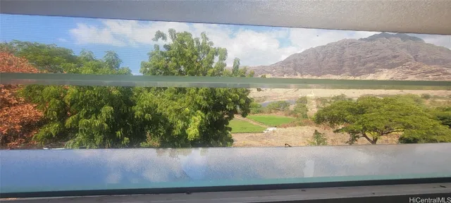 a view of lake from a window