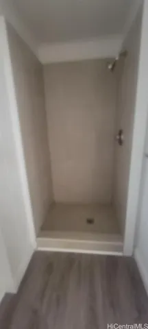 a empty room with a empty space