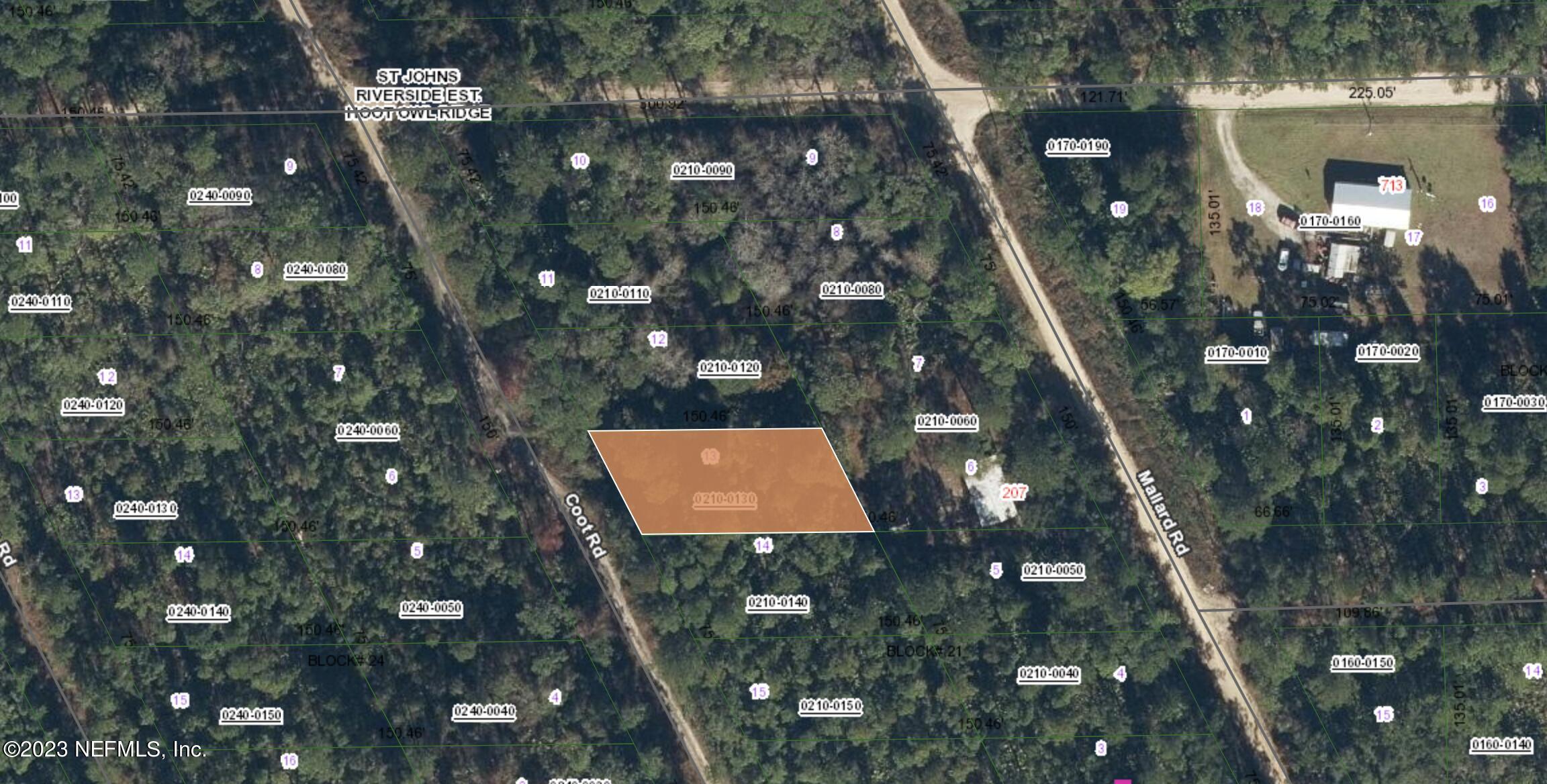 206 Coot Road Satsuma, FL 32189 - Photo 1 of 1 Aerial View