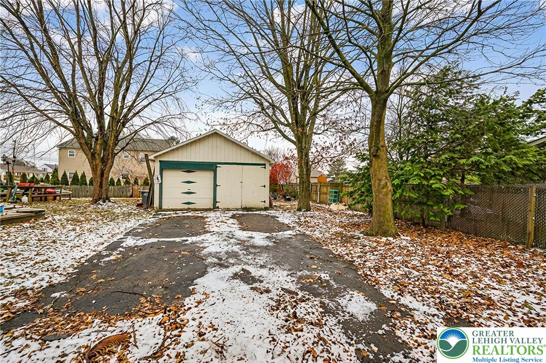 3540 Carter Road Bethlehem, PA 18020 - Photo 30 of 33 a view of a house with a snow in the yard