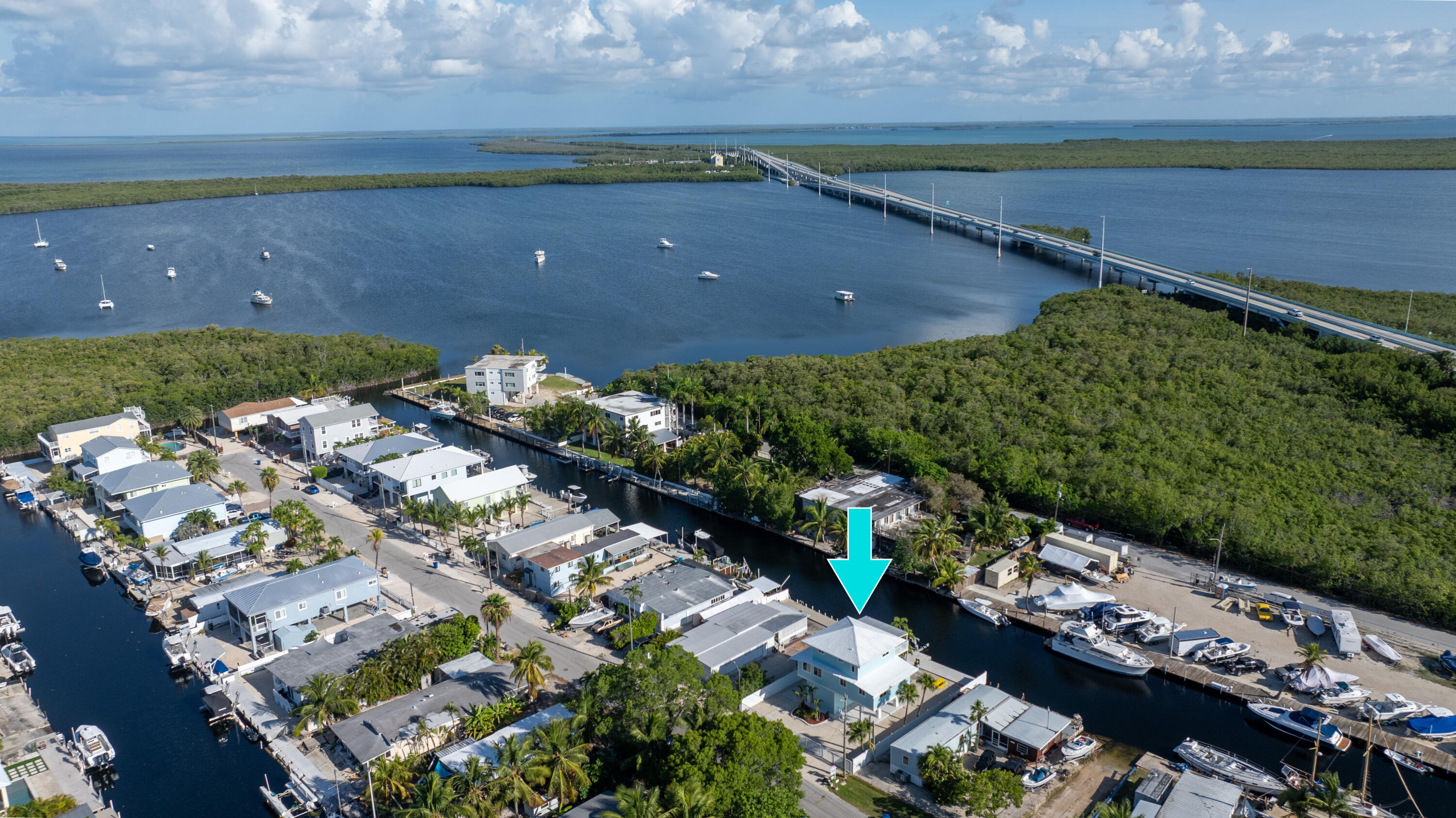 415 Big Pine Road Key Largo, FL 33037 - Photo 34 of 35 an aerial view of a city