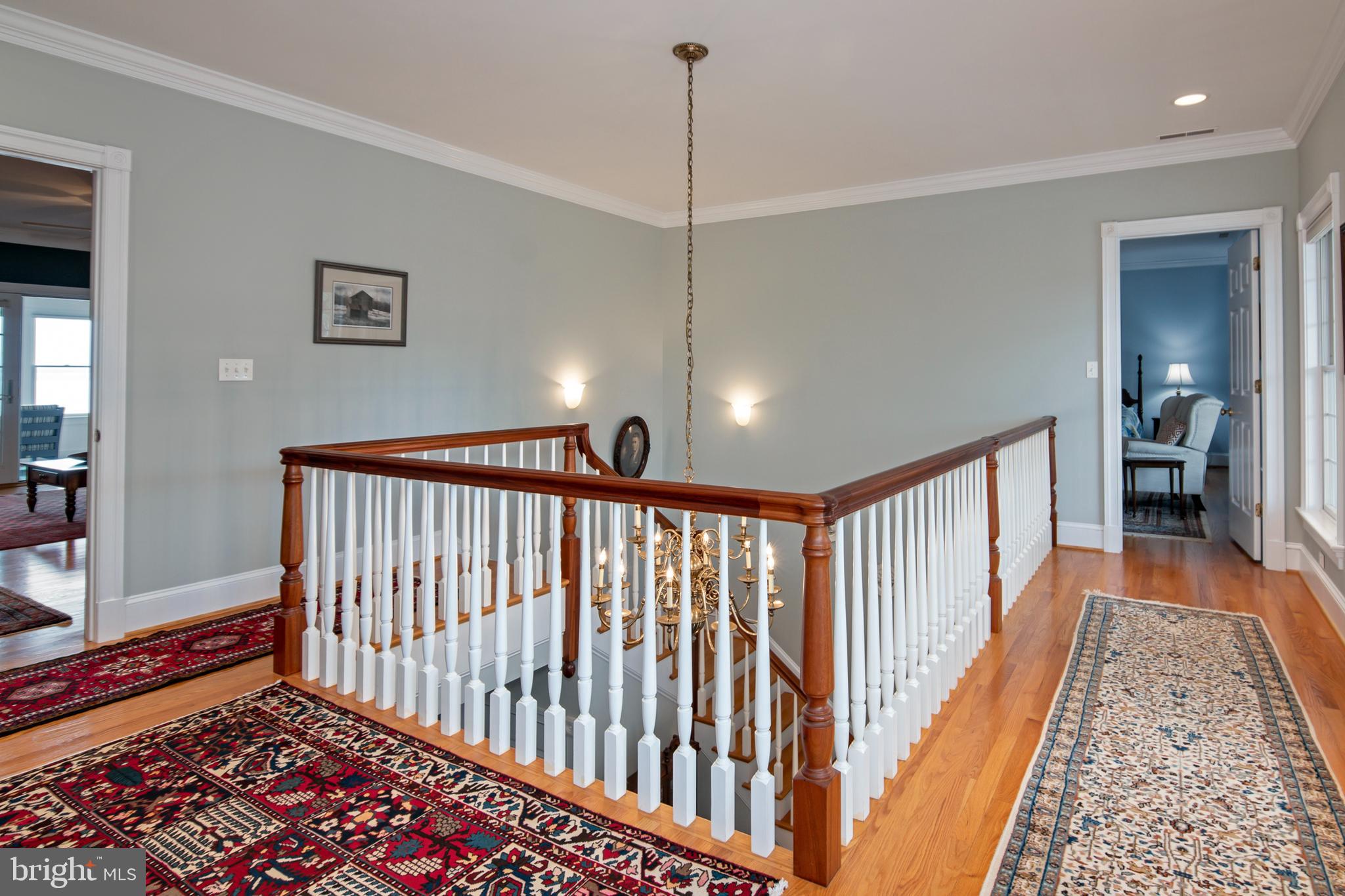 8781 Tilghman Island Road Wittman, MD 21676 - Photo 34 of 60 a view of a hallway view with staircase