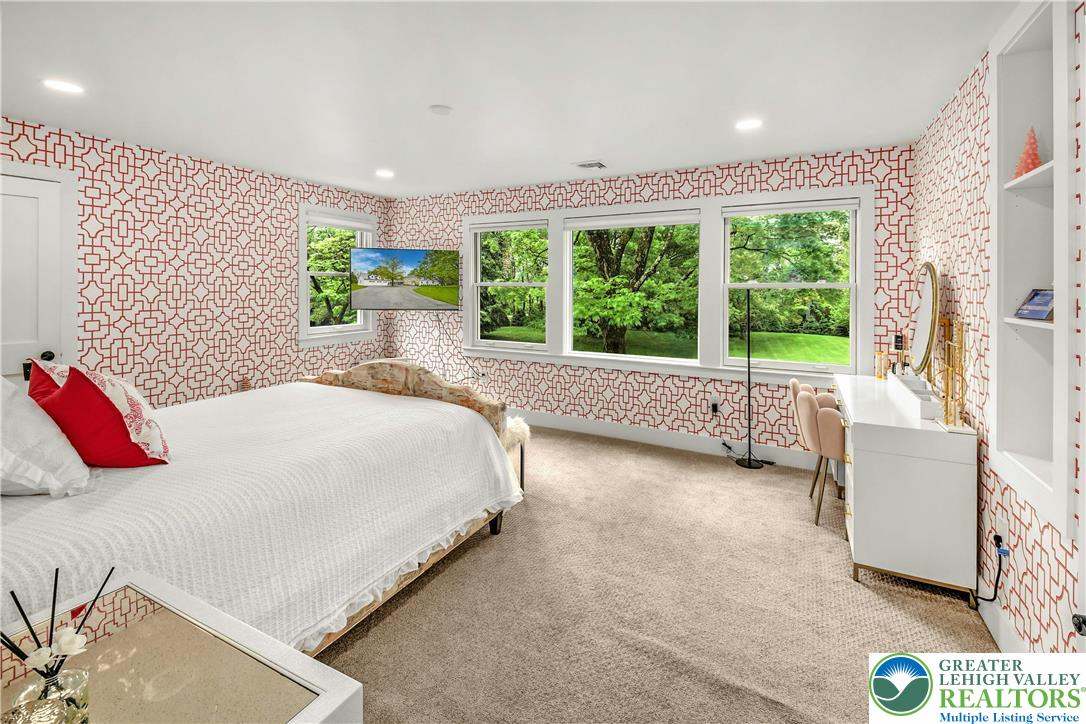 1803 Apple Tree Lane Bethlehem, PA 18015 - Photo 27 of 47 a bedroom with a bed and a large window