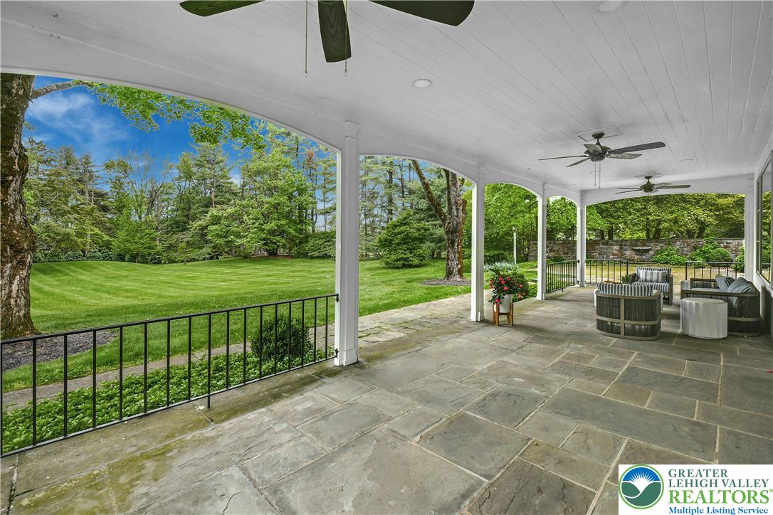 1803 Apple Tree Lane Bethlehem, PA 18015 - Photo 30 of 47 a view of a patio with a garden