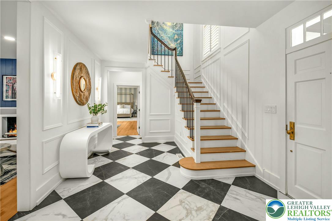 1803 Apple Tree Lane Bethlehem, PA 18015 - Photo 5 of 47 a view of entryway with wooden floor