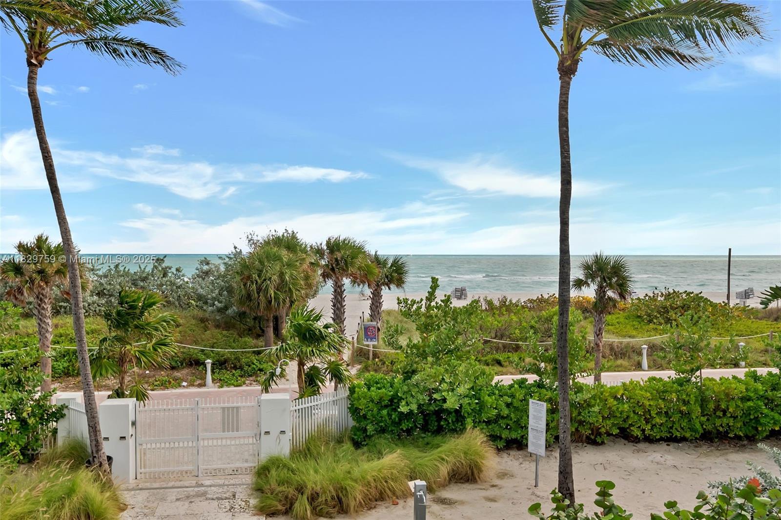 5151 Collins Avenue, Unit 729 Miami Beach, FL 33140 - Photo 26 of 35 a view of a garden