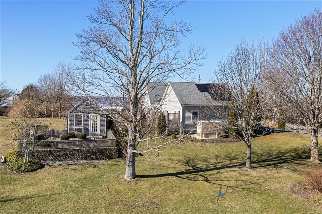 24 Little Harbor Road Tiverton, RI 02878 - Photo 40 of 46 Potting cottage and stone wall.