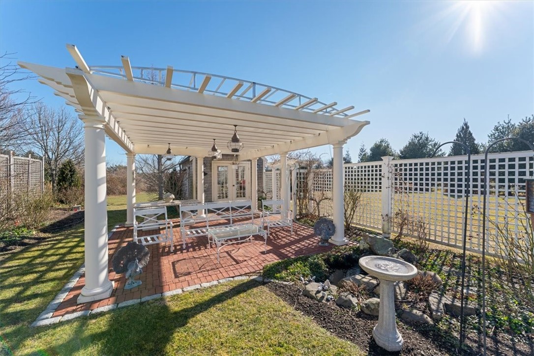 24 Little Harbor Road Tiverton, RI 02878 - Photo 44 of 46 Stunning Pergola.
