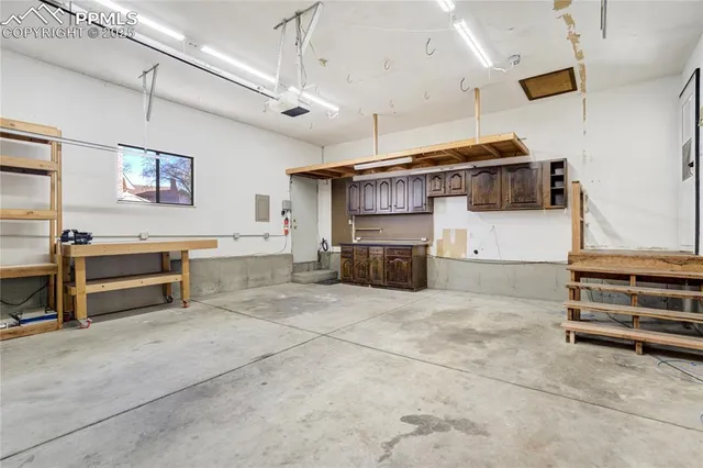 a view of kitchen and microwave