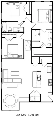 $2,000 | 504 Nursery Road, Unit 2201, The Woodlands, TX 77380