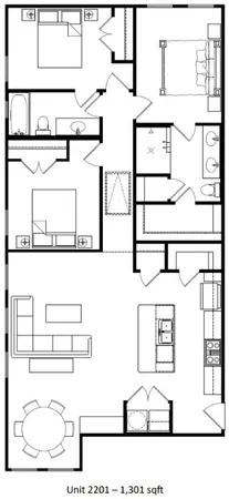 $2,000 | 504 Nursery Road, Unit 2201, The Woodlands, TX 77380