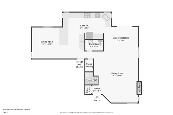 $468,000 | 3422 Highway 130, Harrison City, PA 15636