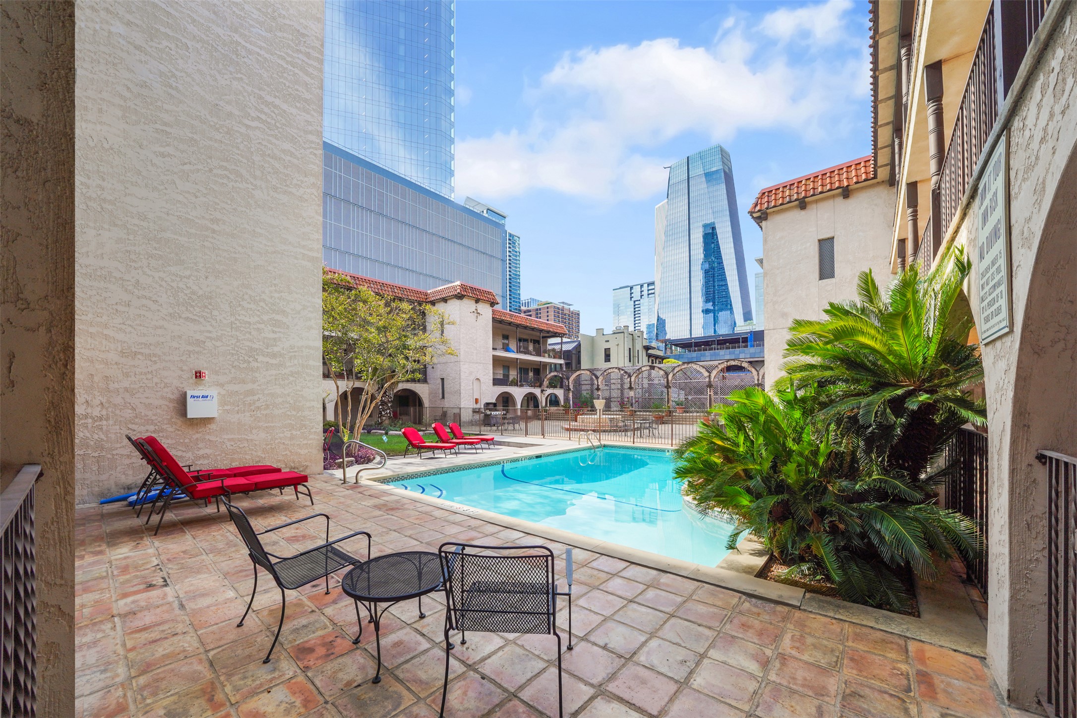 505 West 7th Street, Unit 113 Austin, TX 78701 - Photo 22 of 26 an outdoor space with furniture